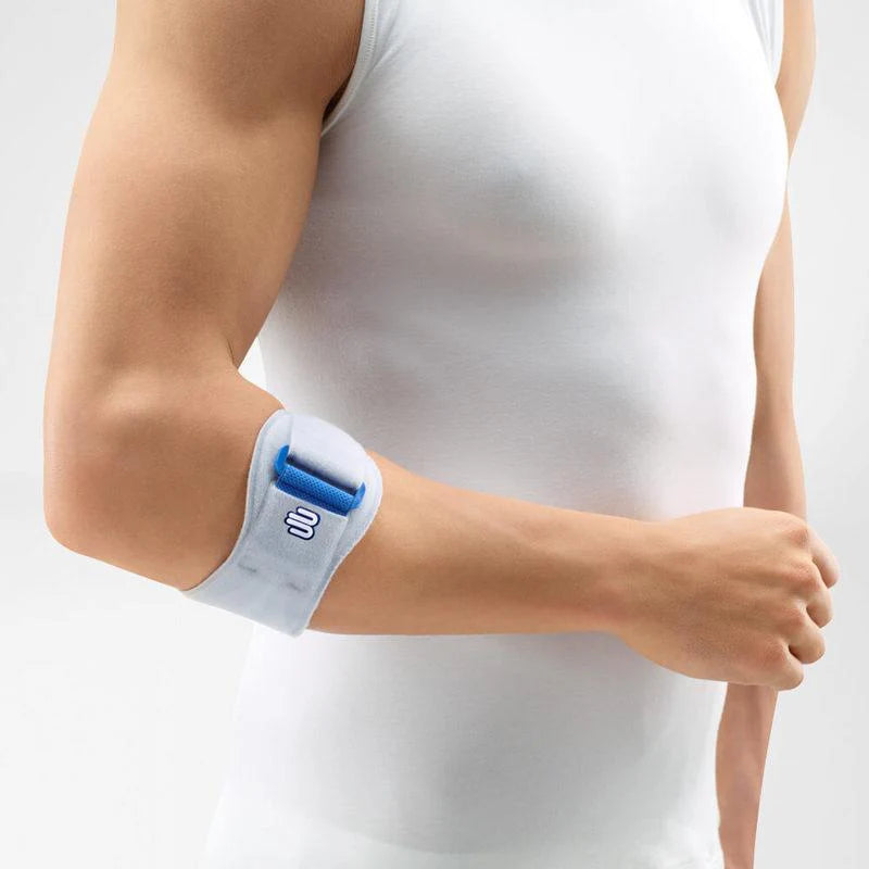 Bauerfeind EpiPoint Elbow Brace for Tennis Elbow & Tendonitis - Support & Pain Relief for Golfers, Weightlifters & Athletes - Premium Compression Sleeve for Workouts & Daily Activities