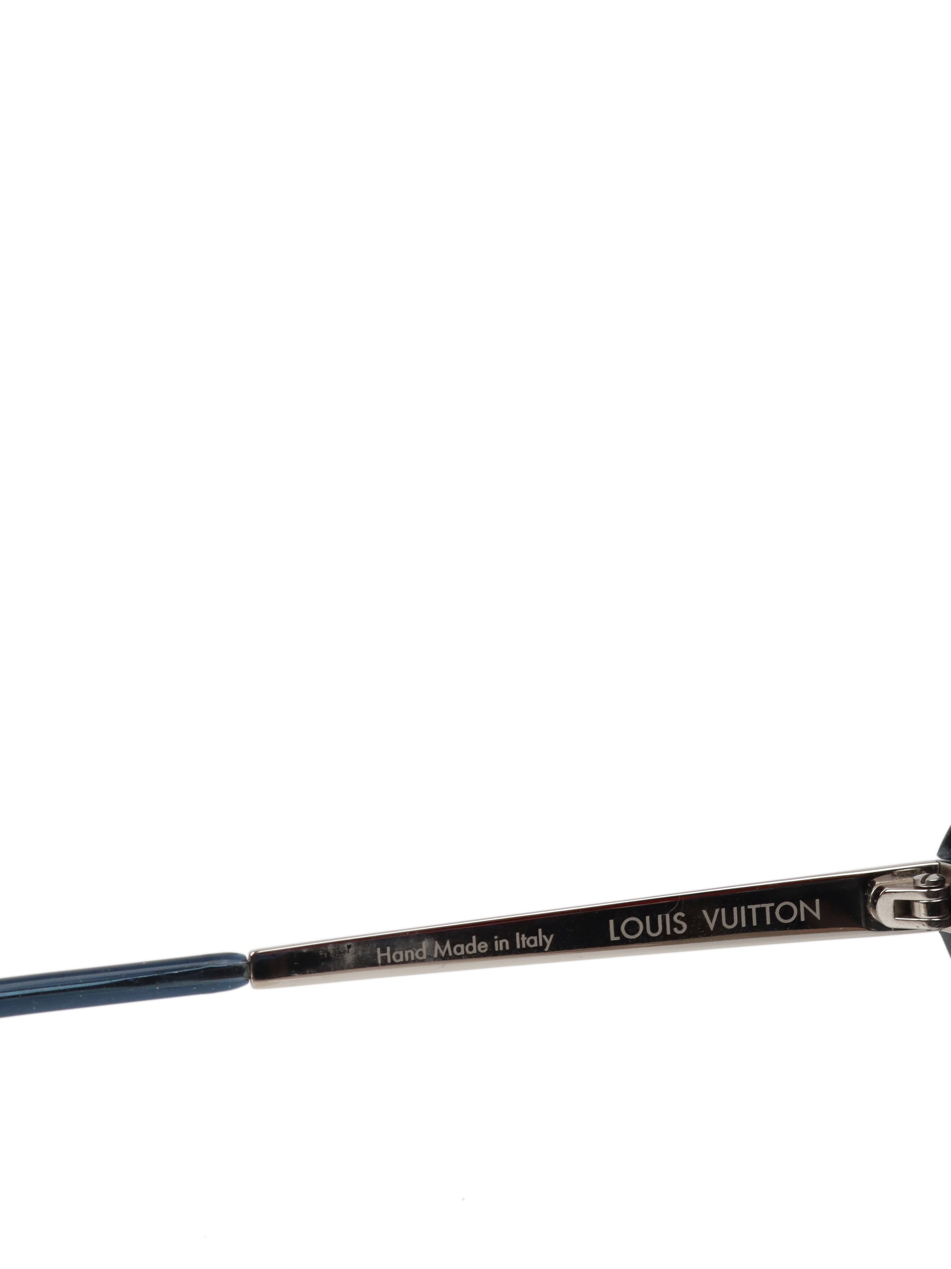 Louis Vuitton Z0597 Black Glitter Bluebell Sunglasses for Women - Luxury Designer Shades for Beach, Driving & Fashion Outfits