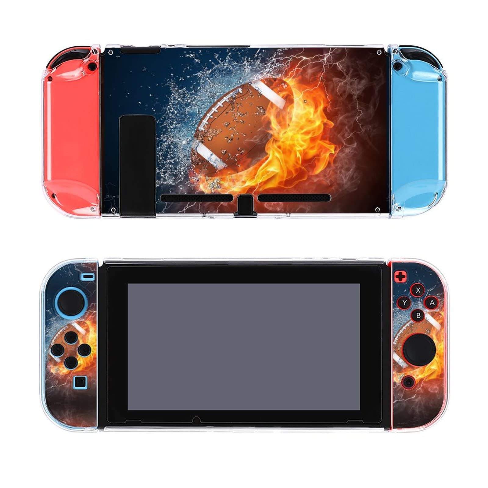 Fire & Water Resistant Switch Screen Protector Cover - Full Accessories Set for Nintendo Switch Console & Joy-Cons - Perfect for Gaming, Travel & Outdoor Protection