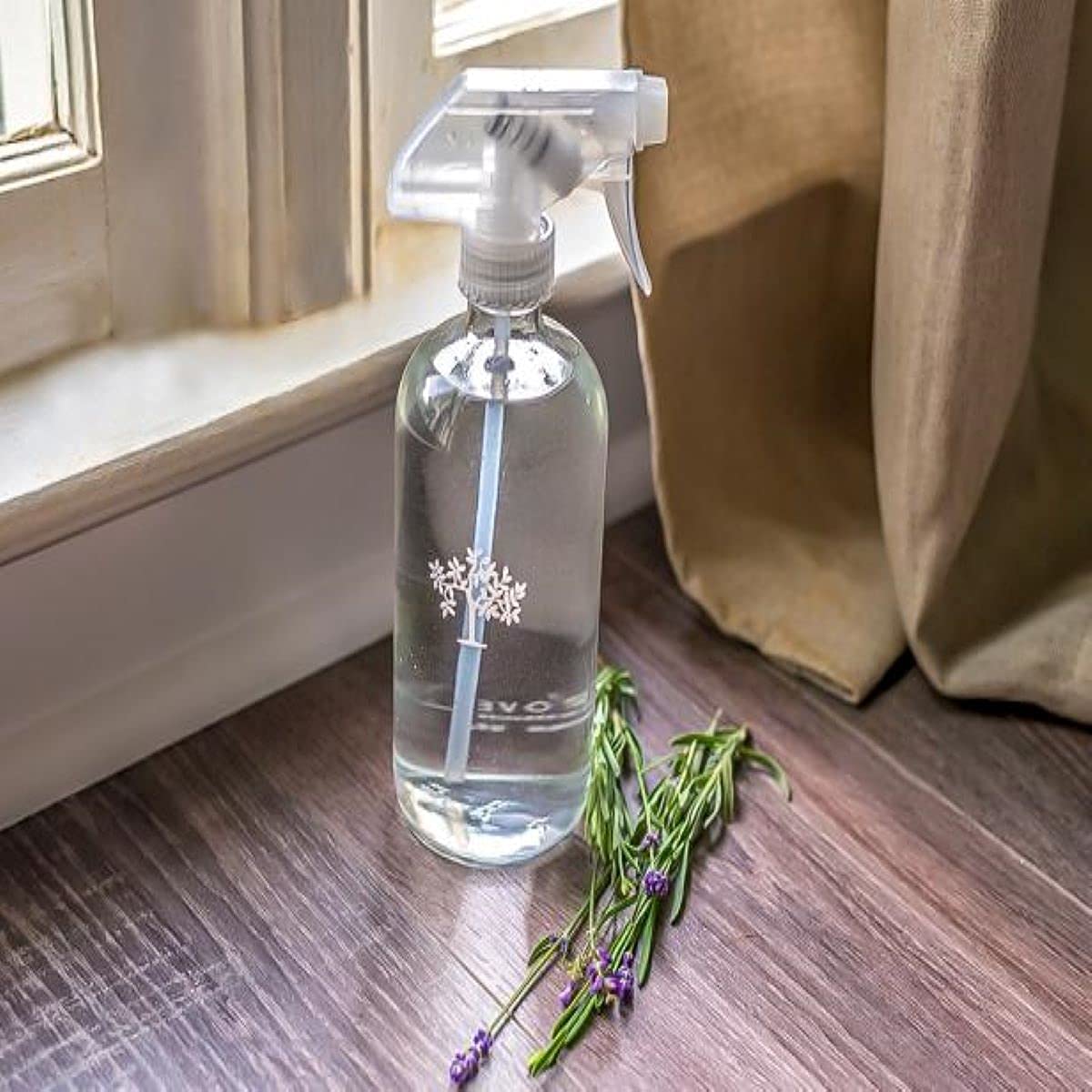 Unscented Body Mist, Linen Spray & Room Spray Base - 1 Gallon (128 oz) - Fragrance-Free for DIY Aromatherapy, Home Refresh & Fabric Freshening