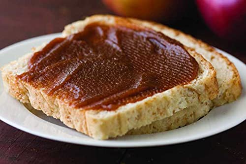Kauffman's Homemade Apple Butter Spread - All Natural, No Preservatives - 17 Oz Jar (Pack of 2) - Perfect for Toast, Pancakes & Baking Recipes