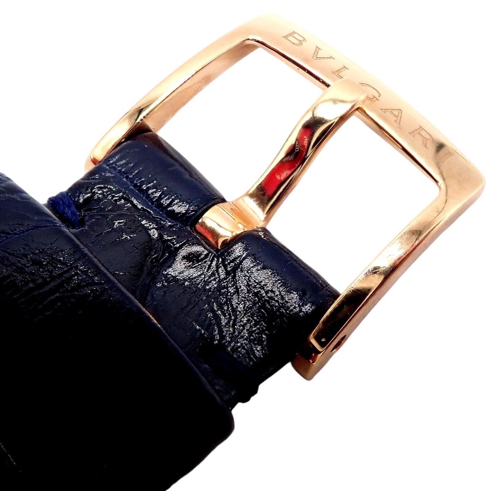 Bulgari 18k Rose Gold Diamond Sapphire Divas Dream Automatic Roman Night Watch - Luxury Women's Timepiece for Gala Events & Evening Occasions