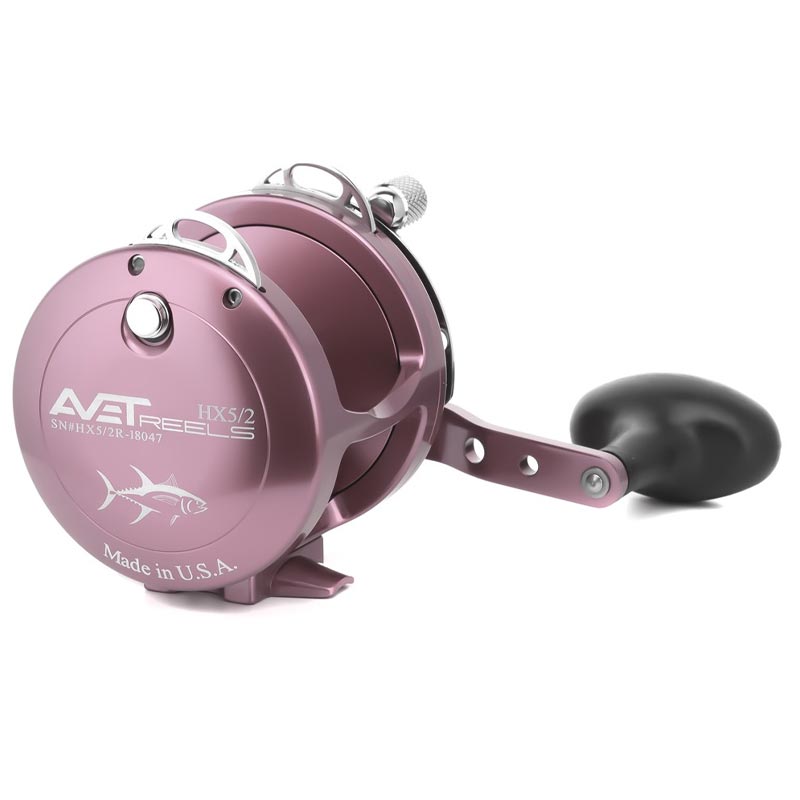 Avet HXJ 5/2 Two Speed Fishing Reel - Saltwater & Offshore Game Fishing Reel for Tuna, Marlin & Big Game Fish - Perfect for Deep Sea Fishing & Sport Fishing Adventures