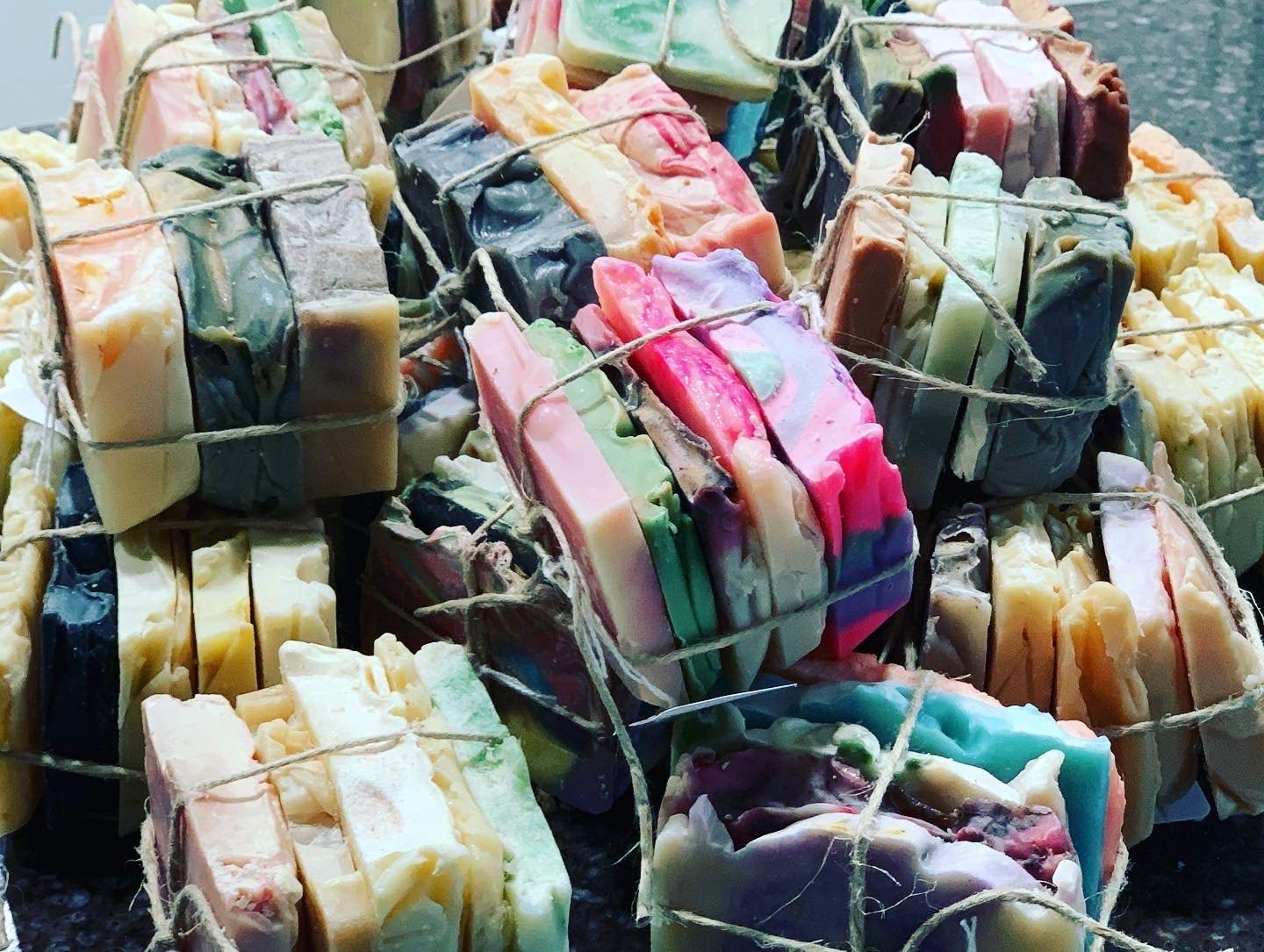 Suds By Stacy and More Soap Bundle - 10-12oz Variety Handmade Soap Gift Set for Bath, Shower & Relaxation | Natural Skincare for Dry Skin