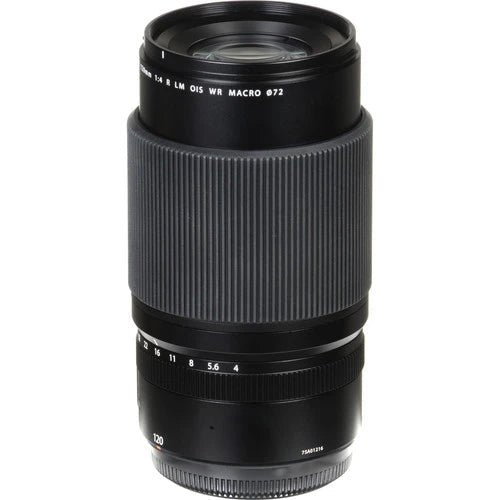 FUJIFILM GF 120mm f/4 Macro R LM OIS WR Lens - Professional Medium Format Macro Photography Lens for Portraits, Jewelry & Product Shots - Perfect for Studio, Outdoor and Close-Up Photography