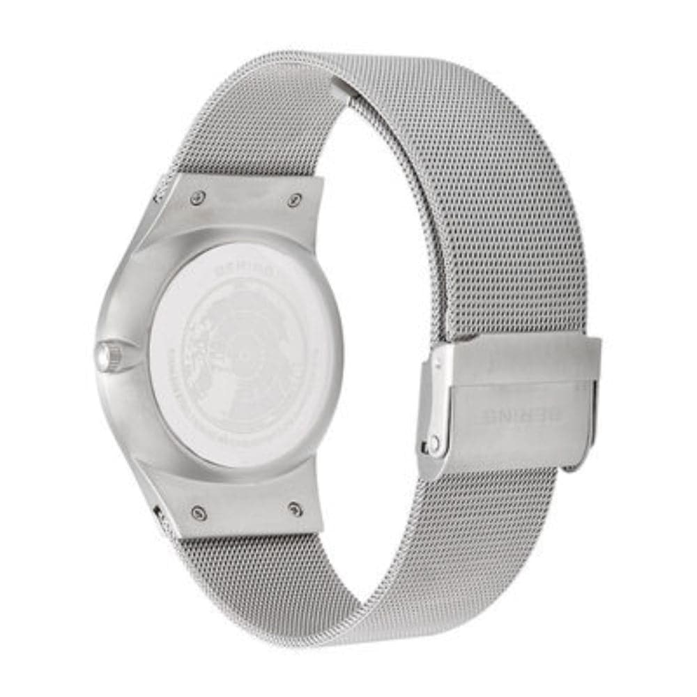 BERING 11938-003 Classic Men's Watch - Stainless Steel, Waterproof, Minimalist Design - Perfect for Business, Casual & Formal Wear