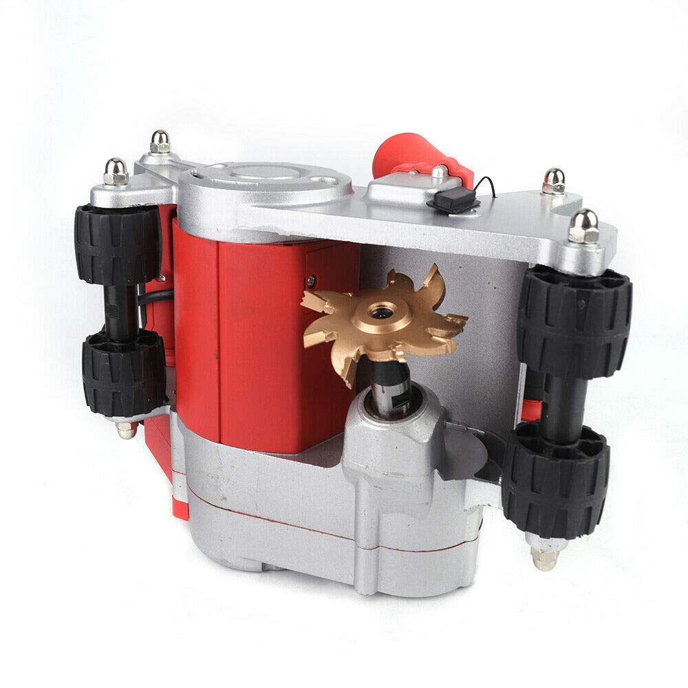 35MM Handheld Electric Groove Cutting Machine - Adjustable 30MM Depth Wall Chaser Concrete Saw (2000r/Min) - Perfect for Wall Slotting, Tile Cutting & Concrete Grooving Projects
