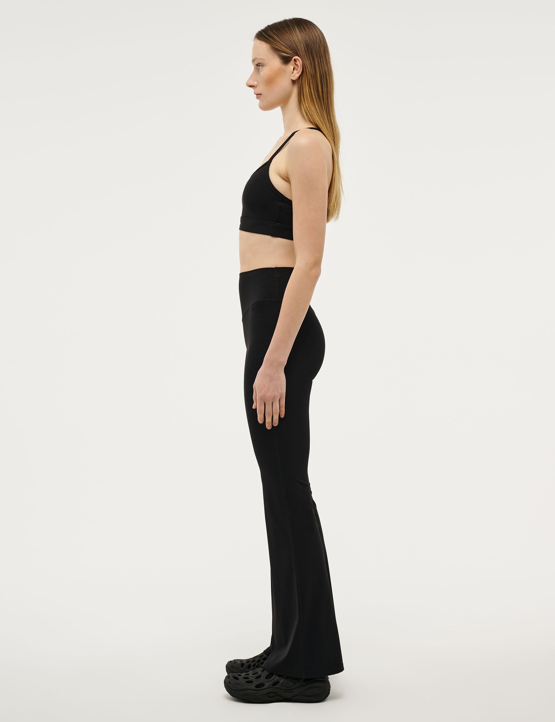 High-Waisted Black Leggings for Women - Comfortable & Stretchy Workout Yoga Pants - Perfect for Gym, Running, and Everyday Wear
