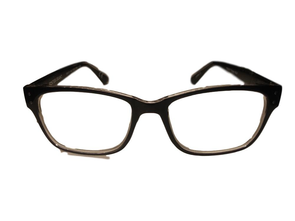 Foster Grant Black Tristan Men's Fashion Reading Glasses - Lightweight & Stylish Eyewear for Reading, Work & Daily Use