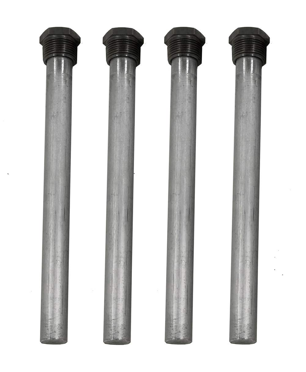 4 Pack Magnesium Anode Rod for RV Water Heater - 3/4