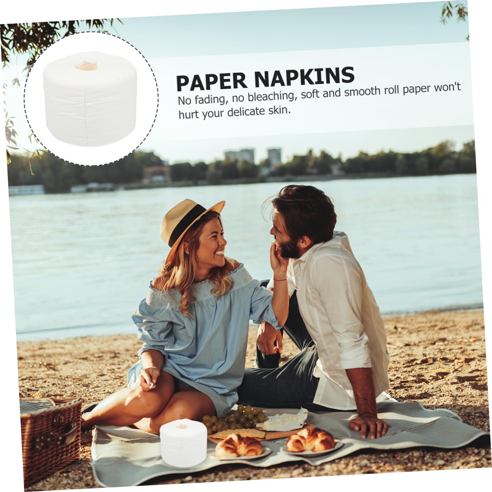 **Disposable Face Cleaning Towel - Gentle Skin Washcloth for Travel & Daily Use | Soft Lint-Free Facial Towels for Makeup Removal & Skincare**