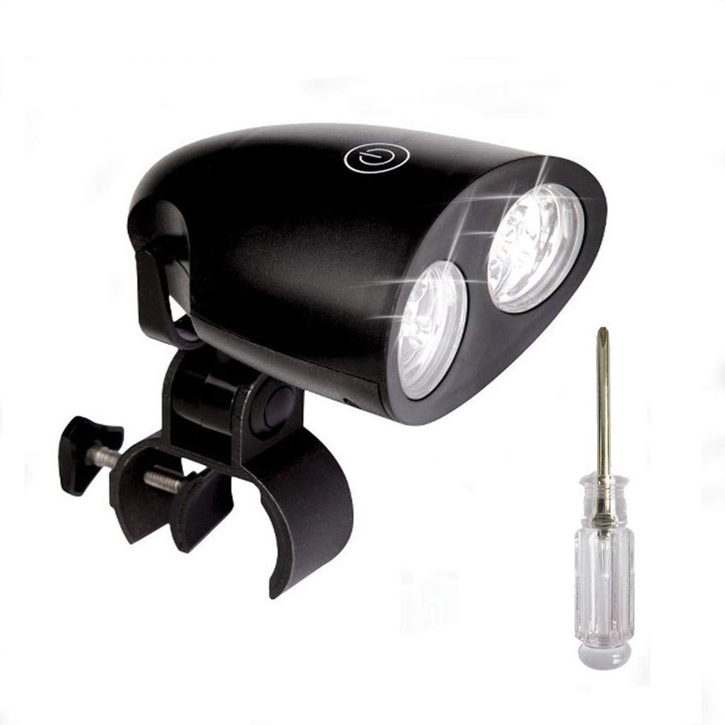 Aozhen 10LED Waterproof BBQ Grill Light - Clip-On Tent Handle Mount for Outdoor Cooking, Camping & Indoor Use - Black Portable String Lights with Plug (One Size)
