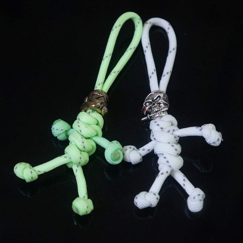 Handcrafted EDC Lanyard for Keychains, ID Badges & Zipper Pulls - Durable Paracord Lanyards for Everyday Carry Gear (Office, Hiking, Travel Accessories)