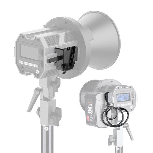 Colbor V Mount Adapter with 50cm D-Tap to USB Type C Cable - Power Your Camera & LED Lights for Photography & Videography