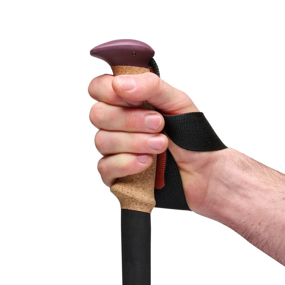 Black Diamond Trail Cork Trekking Poles - Lightweight Adjustable Hiking Sticks for Men & Women - Perfect for Backpacking, Trail Running & Mountain Climbing