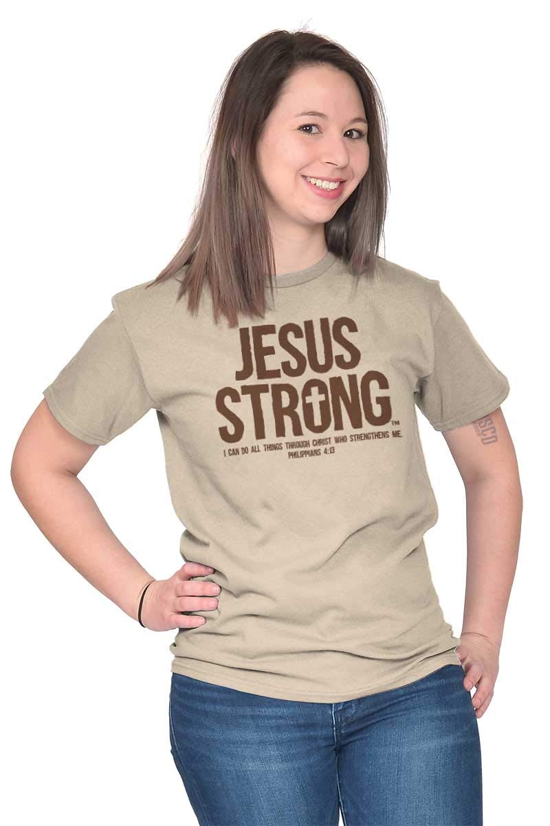 Bible Verse T-Shirt Philippians 4:13 for Men & Women - Christian Faith Apparel