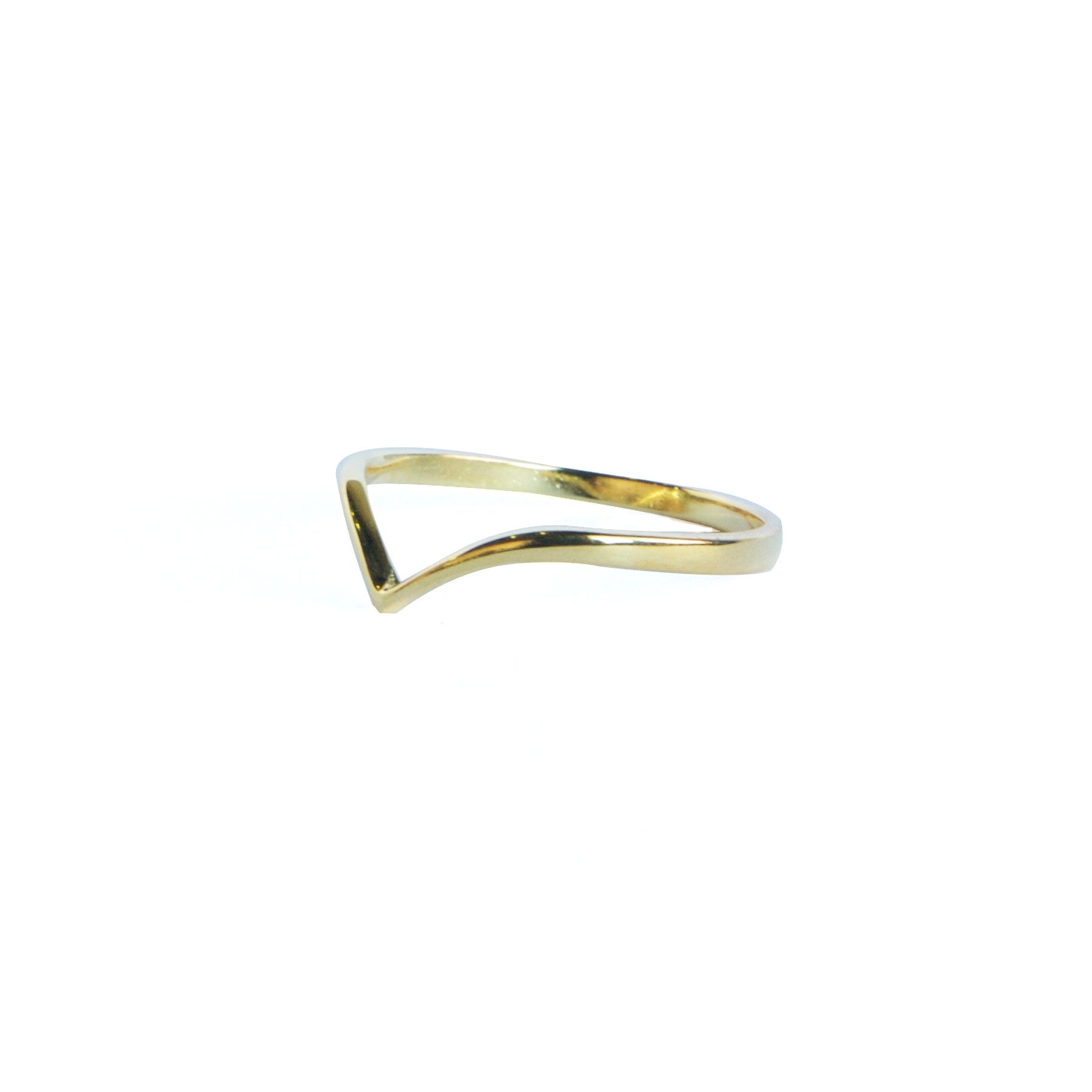 V Ring for Women - Elegant Vintage Style Silver Ring - Perfect for Weddings, Parties & Everyday Wear