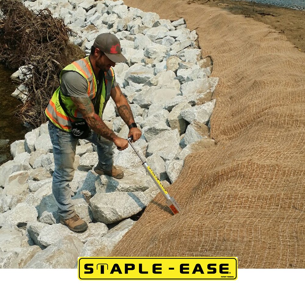 Staple Pro Heavy Duty Staple Gun - Professional Grade Staple Driver for Woodworking, Upholstery, Carpentry & DIY Projects