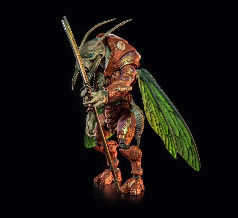 Four Horsemen Studio Mythic Legions 1/12 Scale 6-Inch Action Figure - Cosmic Legions Sphexxian Block Commander Deluxe Collectible Toy for Display & Role Play | Perfect for Collectors & Fantasy Battles