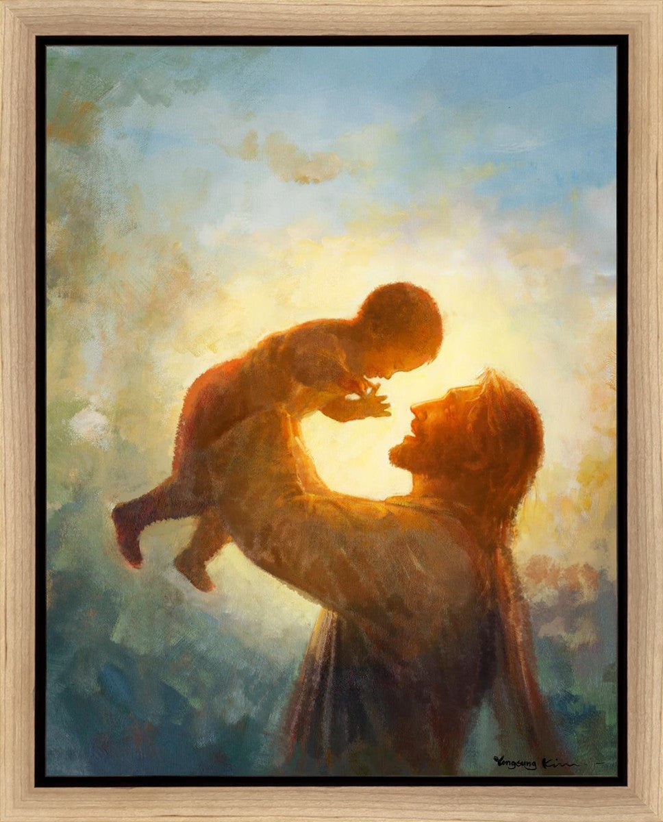 Heaven's Gift Gallery Wrap Canvas - Premium Wall Art for Home Decor, Living Room, Bedroom & Office - Perfect for Gifts & Interior Design