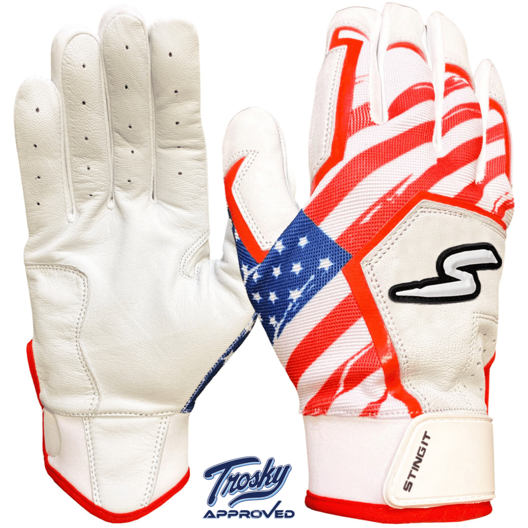 Sting Squad Batting Gloves - Premium Baseball & Softball Gloves for Training & Games | USA Made | Perfect for Hitting Practice & Fielding