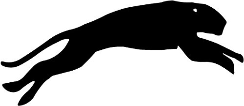 Panther A54 Vinyl Decal Sticker - Premium Die-Cut Car Decal for Windows, Walls, Trucks, Laptops, MacBooks | Fits Any Smooth Surface | Perfect for Car Decor, Office & Home Decoration