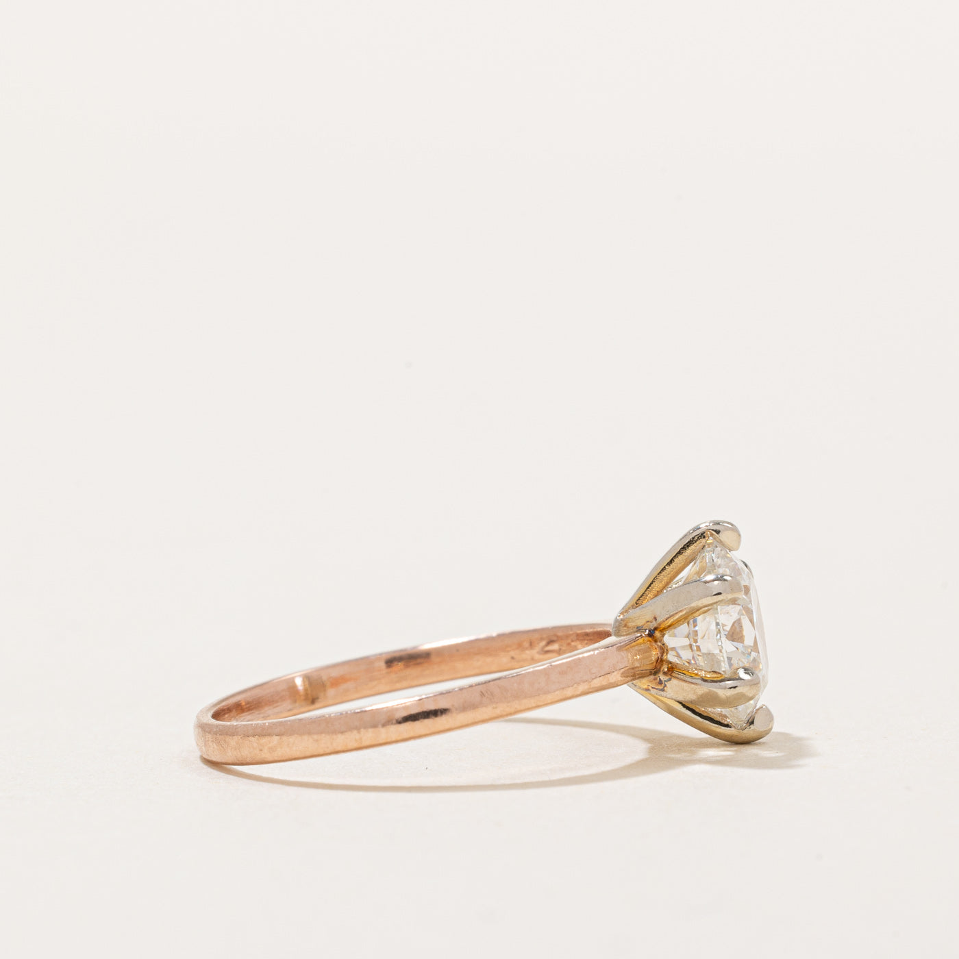 1.45ct Solitaire Diamond Engagement Ring - I1 Clarity, H/I Color, Size 5.75 - Perfect for Proposals & Anniversary Gifts