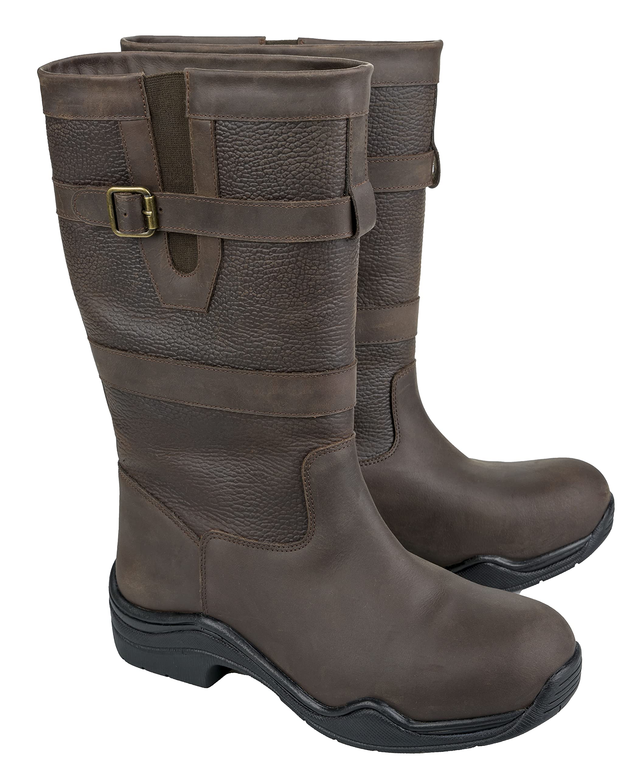 TuffRider Galloway Country Boot - Durable Equestrian Riding Boots for Women & Men - Perfect for Horseback Riding, Barn Work & Outdoor Activities