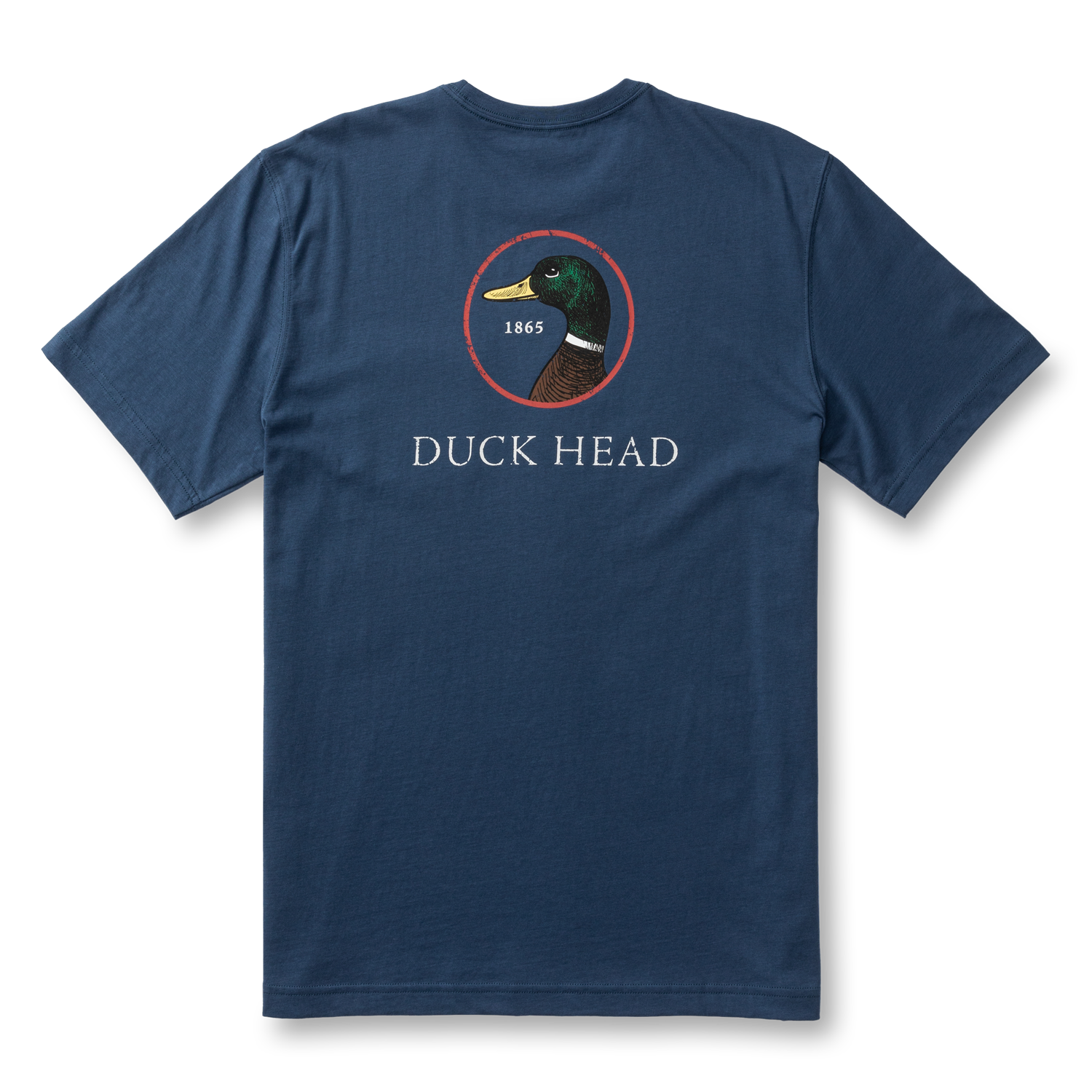 Custom Logo Short Sleeve T-Shirt for Men & Women - Premium Cotton Dark Indigo Tee - Perfect for Team Uniforms, Corporate Events & Casual Wear