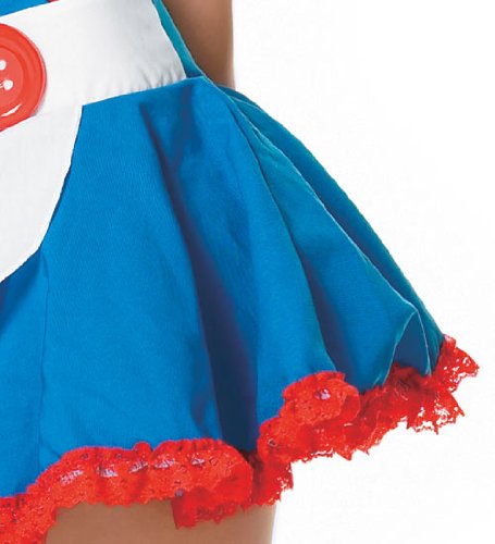 Leg Avenue Women's Rag Doll Costume Dress - Sexy Halloween Cosplay Outfit for Parties, Carnival & Dress-Up