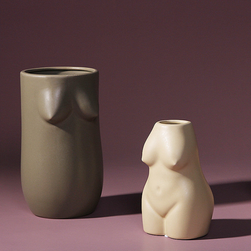 Elegant Nature-Inspired Ceramic Vases & Home Decor Accents - Perfect for Boho, Farmhouse & Modern Living Room Decor