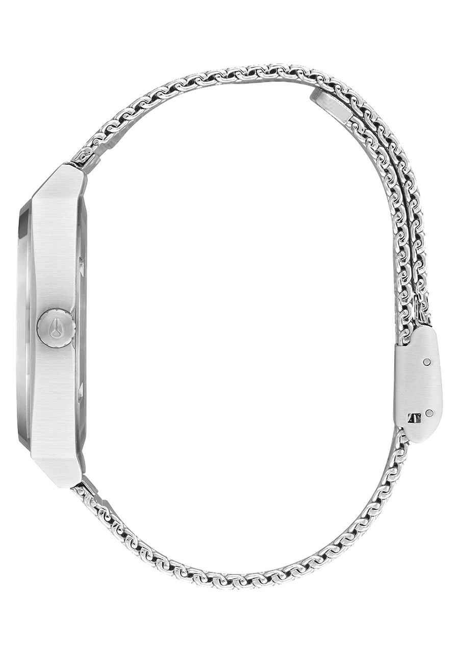 Premium Stainless Steel Milanese Loop Watch Band - Elegant Silver Finish for Apple Watch & Smartwatches | Perfect for Workouts, Business & Everyday Wear