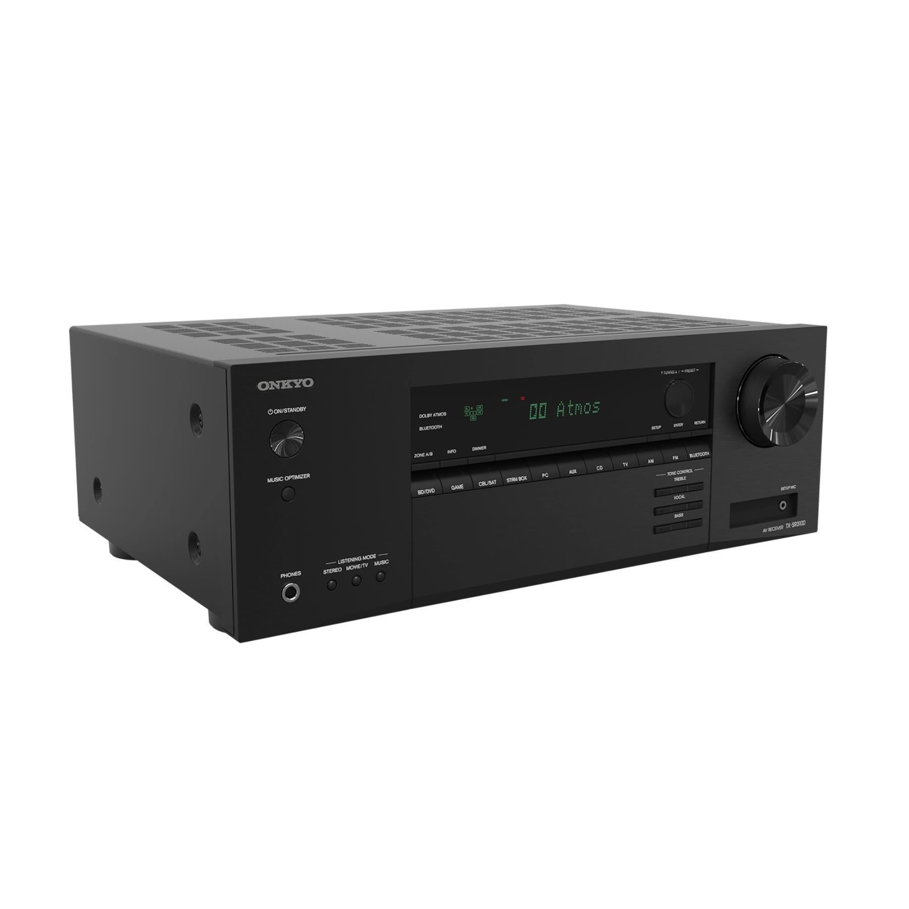 Onkyo TX-SR3100 5.2 Channel AV Receiver with Dolby Atmos - Open Box (Great for Home Theater & Gaming Setup)