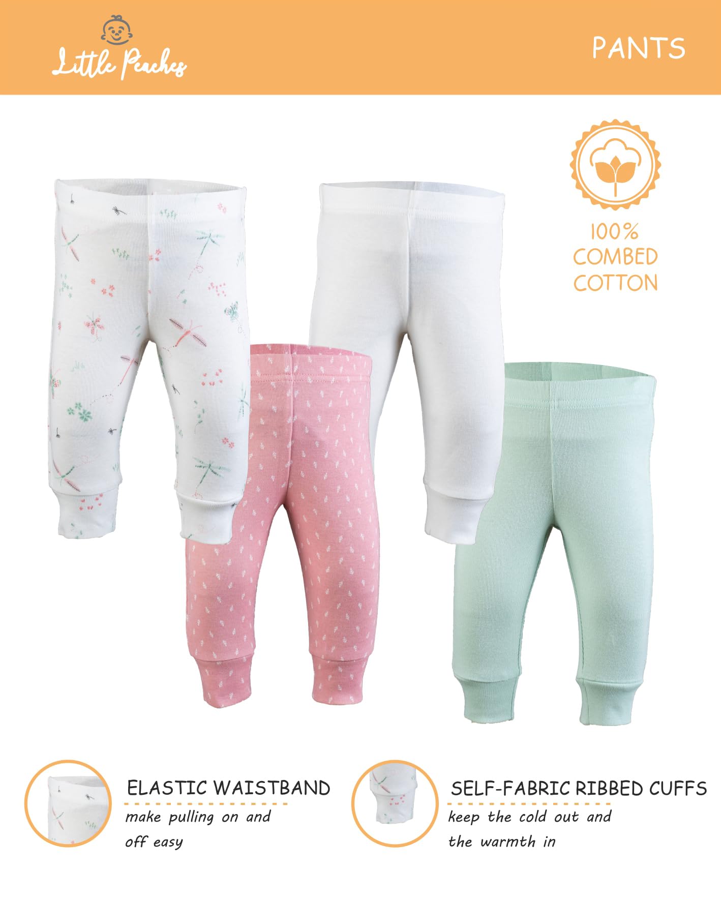 Newborn Baby Clothes Gift Set for Boys & Girls 0-3 Months - Soft Cotton Layette Outfit with Hat & Mittens | Perfect for Baby Showers, Hospital Photos & First Outings