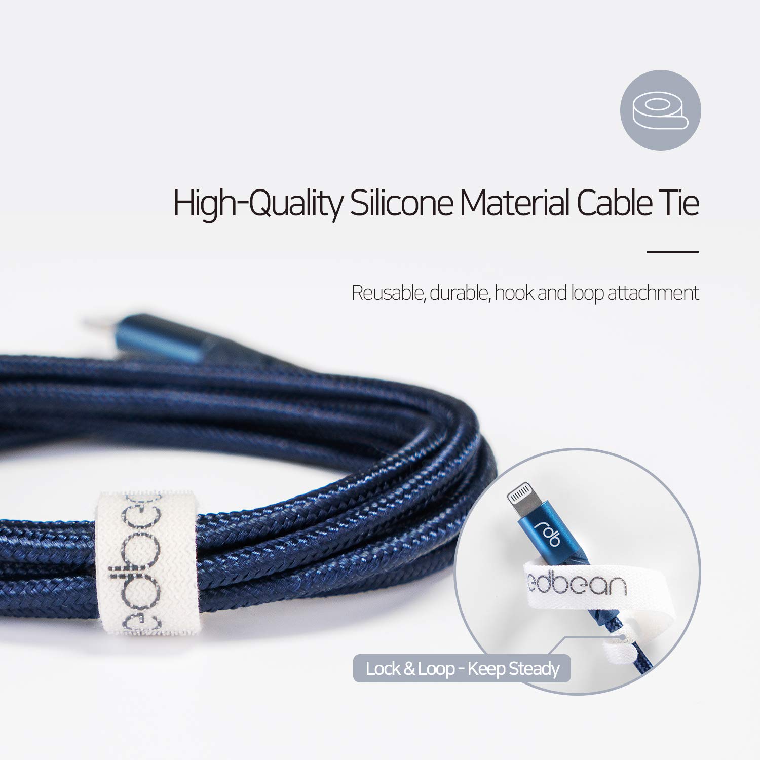 Apple MFi Certified Fast Charger Cable for iPhone 13/12 - USB C to Lightning & USB A Adapter with Anti-Lost Clip, 3.9ft PD Power Delivery Aluminum Cable (Midnight Blue) - Perfect for iPhone, iPad & AirPods Charging at Home, Office or Travel