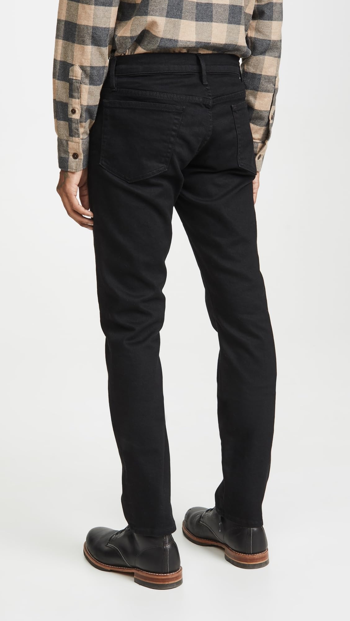 FRAME Men's L'Homme Slim Fit Stretch Denim Jeans - Comfortable & Stylish for Casual Wear, Office & Night Out