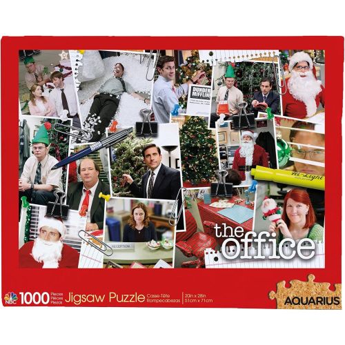 Aquarius The Office Christmas Jigsaw Puzzle 1000 Pieces - Fun Holiday Activity for Family & Friends, Perfect for Christmas Decor & Gift Giving