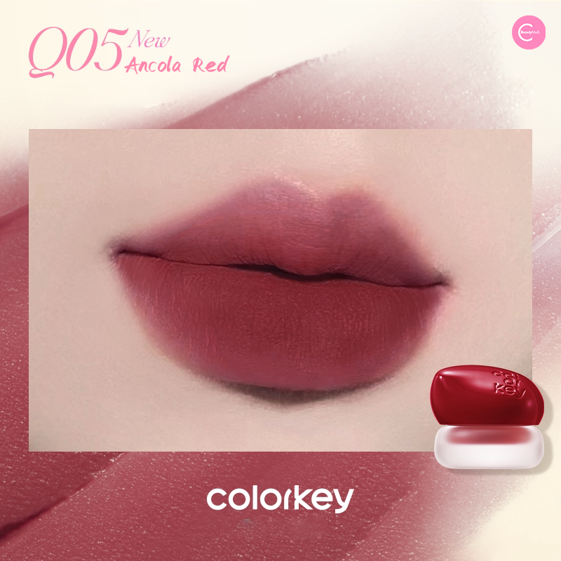 Colorkey Bouncy Velvet Matte Lipstick - Long Lasting Lip Mousse for Women, Hydrating & Non-Drying, Perfect for Daily Wear, Date Night & Special Occasions