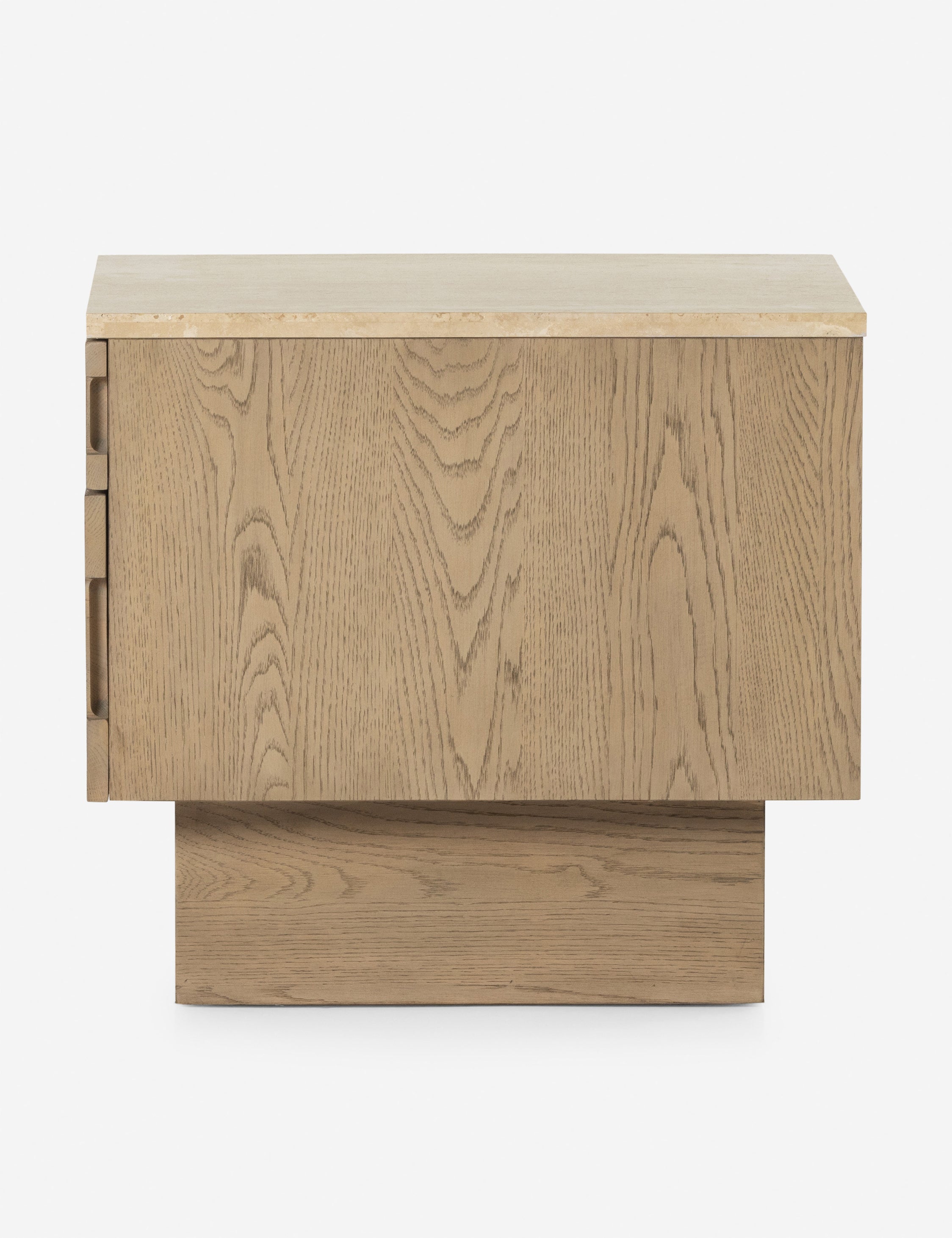 Modern Wooden Nightstand with 2 Drawers - Stylish Bedside Table for Bedroom, Living Room, or Office - Perfect for Storage and Organization