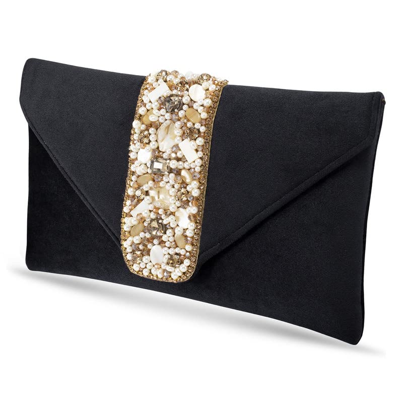 Elegant Indian Potli Bags for Women - Ethnic Embroidered Evening Clutch Purse with Drawstring - Perfect for Weddings, Parties & Festive Occasions