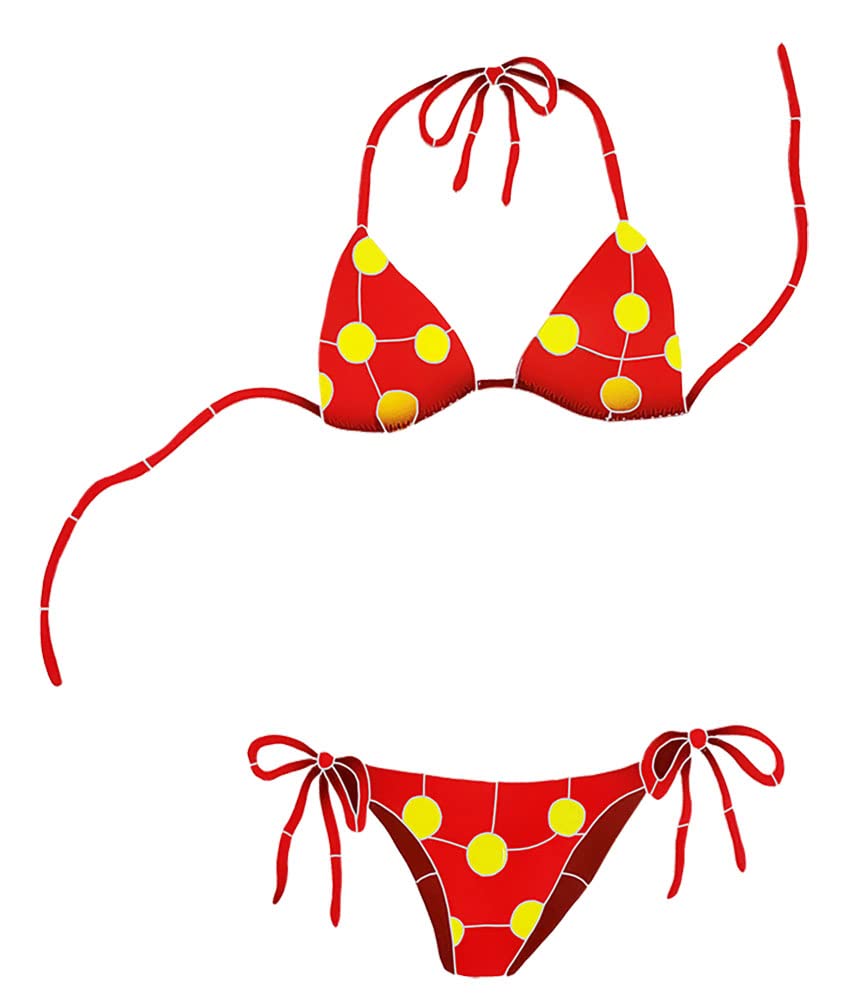 Red Ceramic Bikini Mosaic Tile for Swimming Pool (24