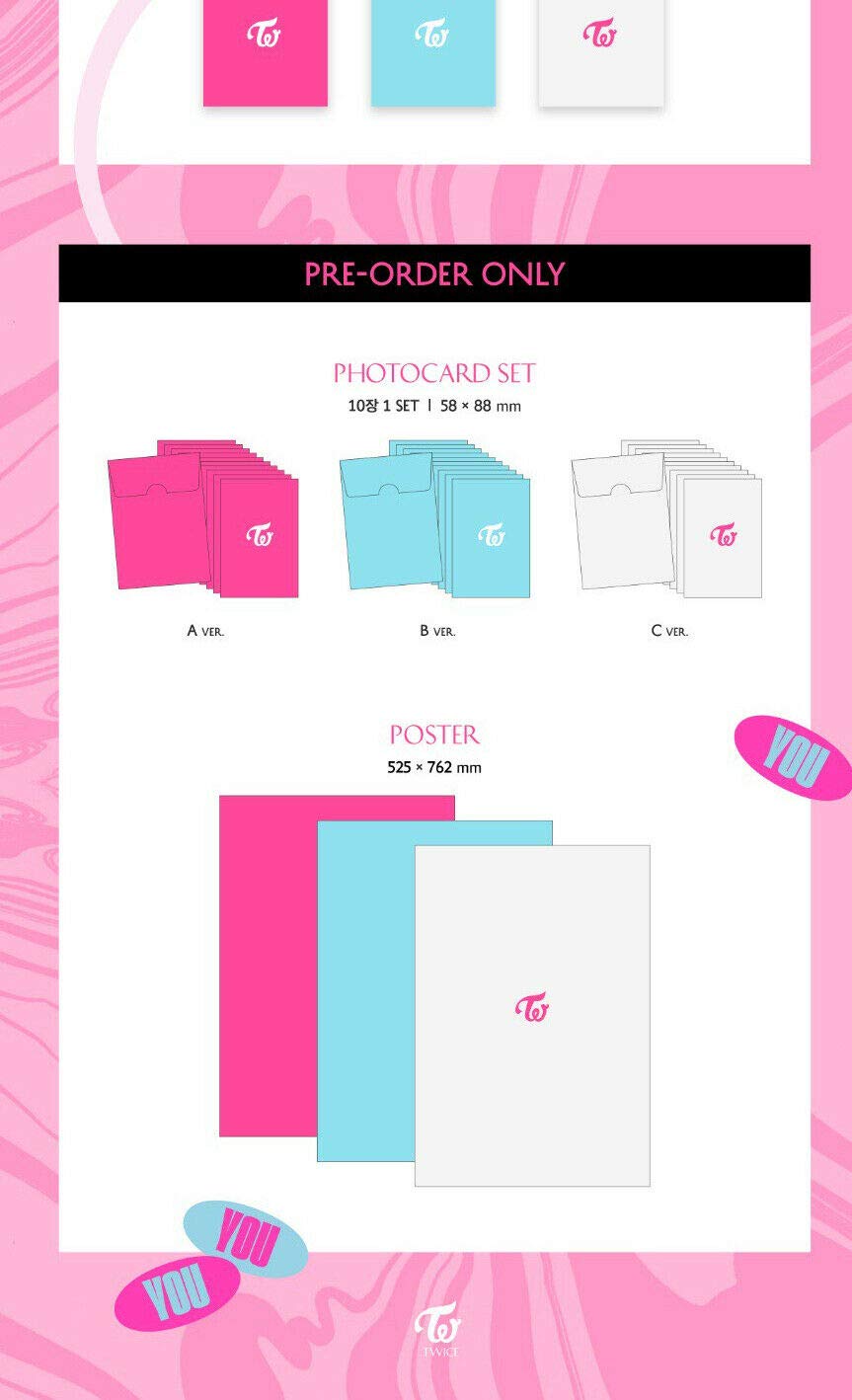 TWICE FANCY YOU 7th Mini Album [A] Version - CD, Poster, Photo Book, Lenticular Card, 5 Photo Cards, Sticker, Store Gift & Pre-Order Bonus (10pc Photo Card Set) - Perfect for K-Pop Fans & Collectors