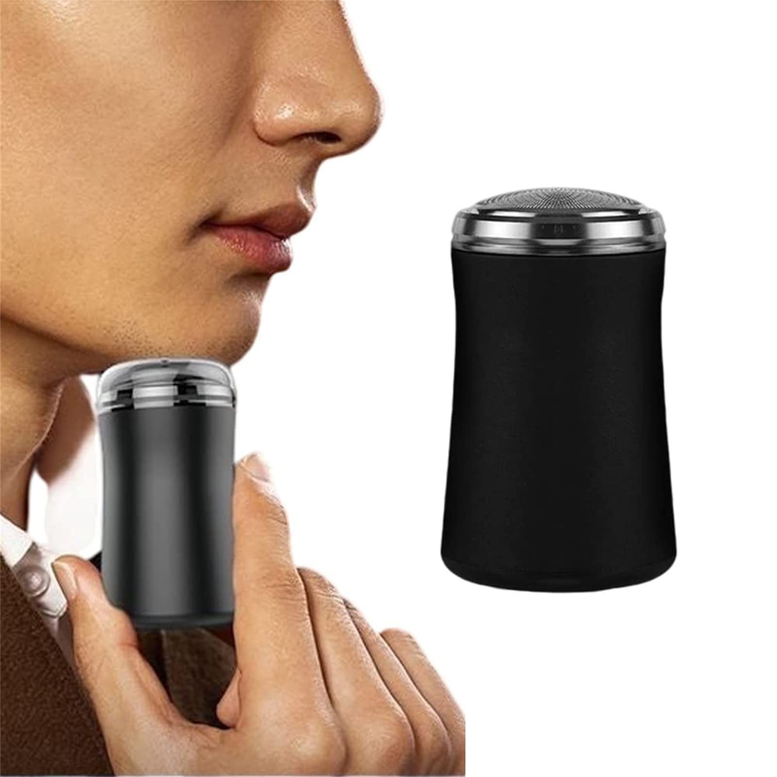 MTDBAOD Mini Electric Shaver for Men - Portable Waterproof IPX5 Wet/Dry Foil Shaver - Pocket-Sized Travel Shaver with Washable Design - Perfect for Valentine's Day Gifts, Business Trips & Daily Grooming