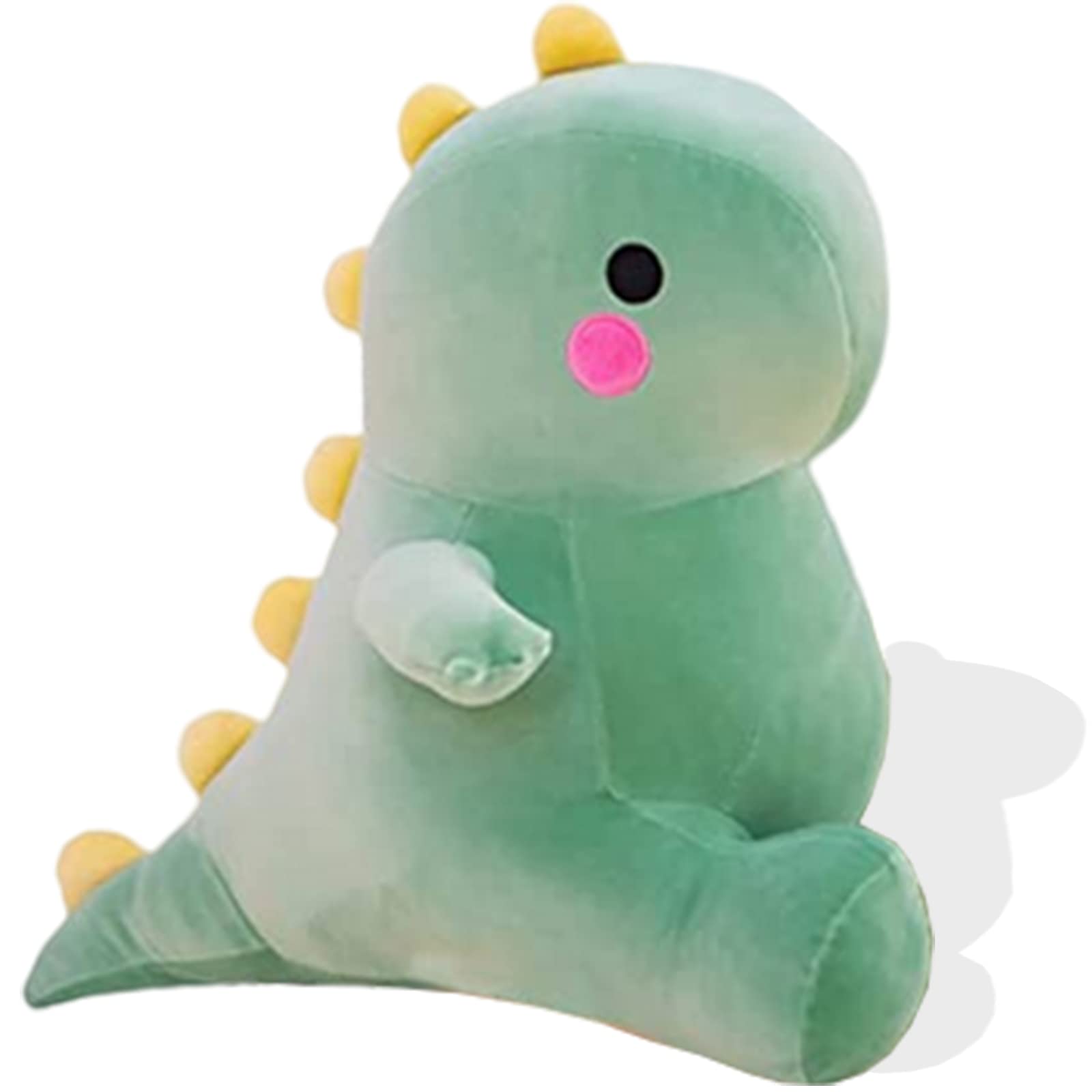 IRINISM 12 Inch Soft Dinosaur Plush Toy - Cute Stuffed Animal for Toddlers, Kids, Boys & Girls | Premium Plushie Pillow & Nursery Decor (Green Dinosaur) - Perfect for Bedtime Cuddles, Playtime & Room Decoration