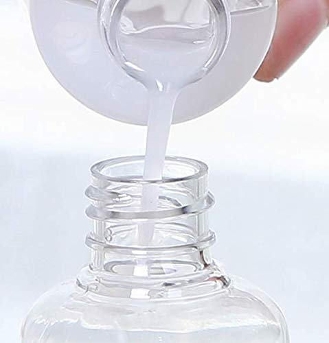 WOIWO 5-Pack 30ml Mini Spray Bottles - Fine Mist Empty Cosmetic Bottles for Travel, Skincare & Haircare | Refillable Lotion Sprayer for Essential Oils, Perfume & Makeup