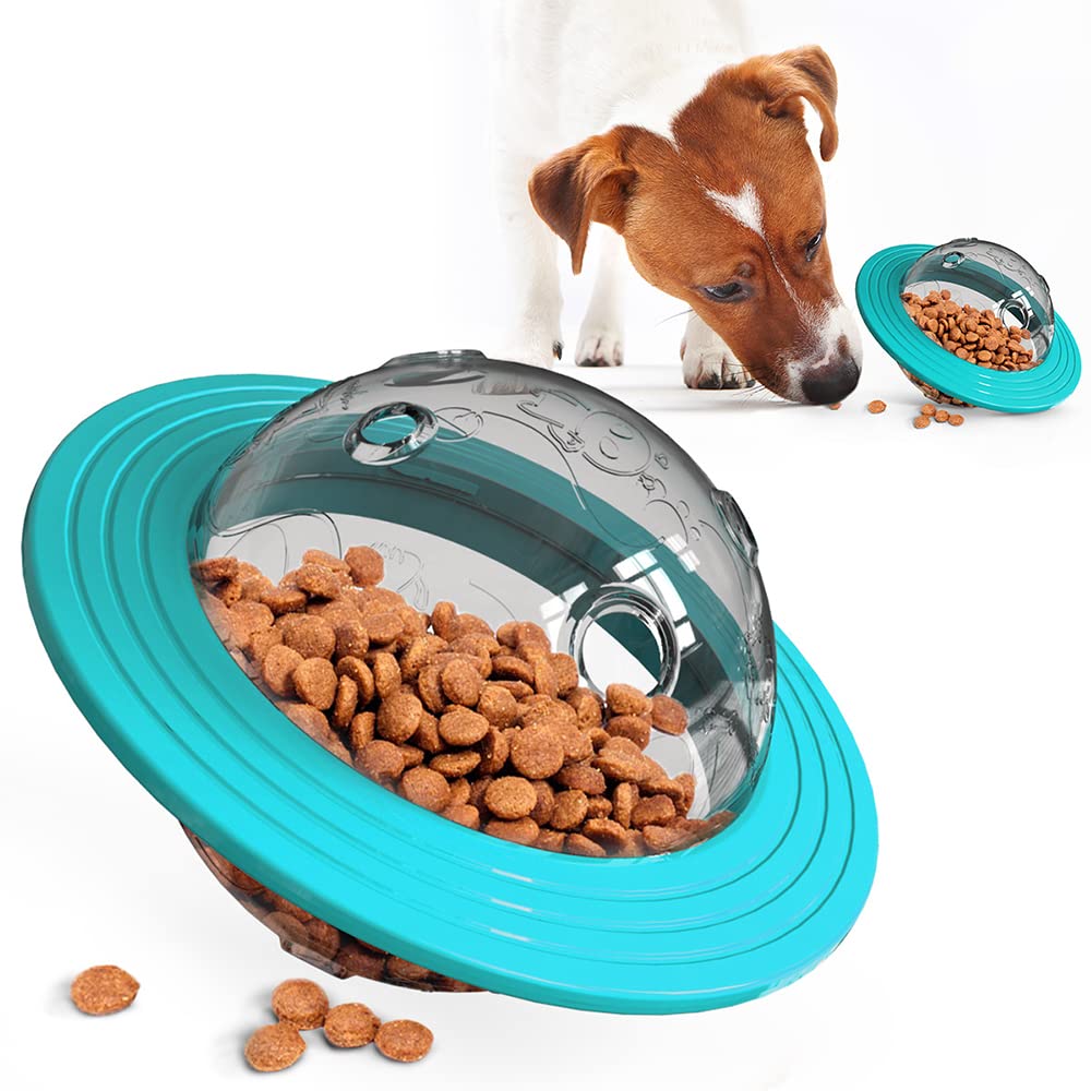 HOWWFALY Durable Dog Treat Balls - Interactive Puzzle Toys for Dogs & Cats - IQ Boosting Feeder Toy for Puppies & Pets - Perfect for Training, Boredom Relief & Mental Stimulation