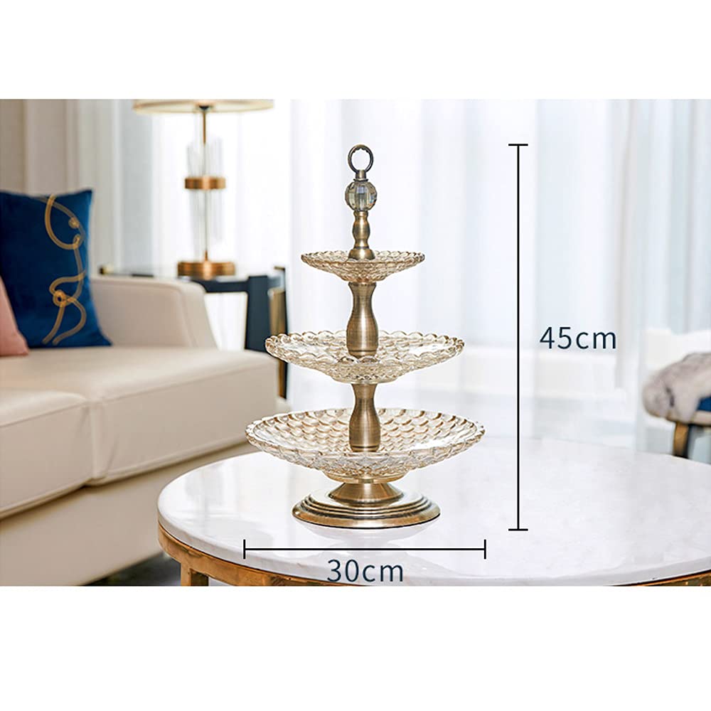 Handmade Decorative Fruit Basket Holder - Sturdy Creative Fruit Tree Bowl Stand for Kitchen Counter & Home Storage, Elegant Display for Fruits & Decor (H45xW30cm) - Perfect for Dining Tables, Kitchen Islands & Gift Giving