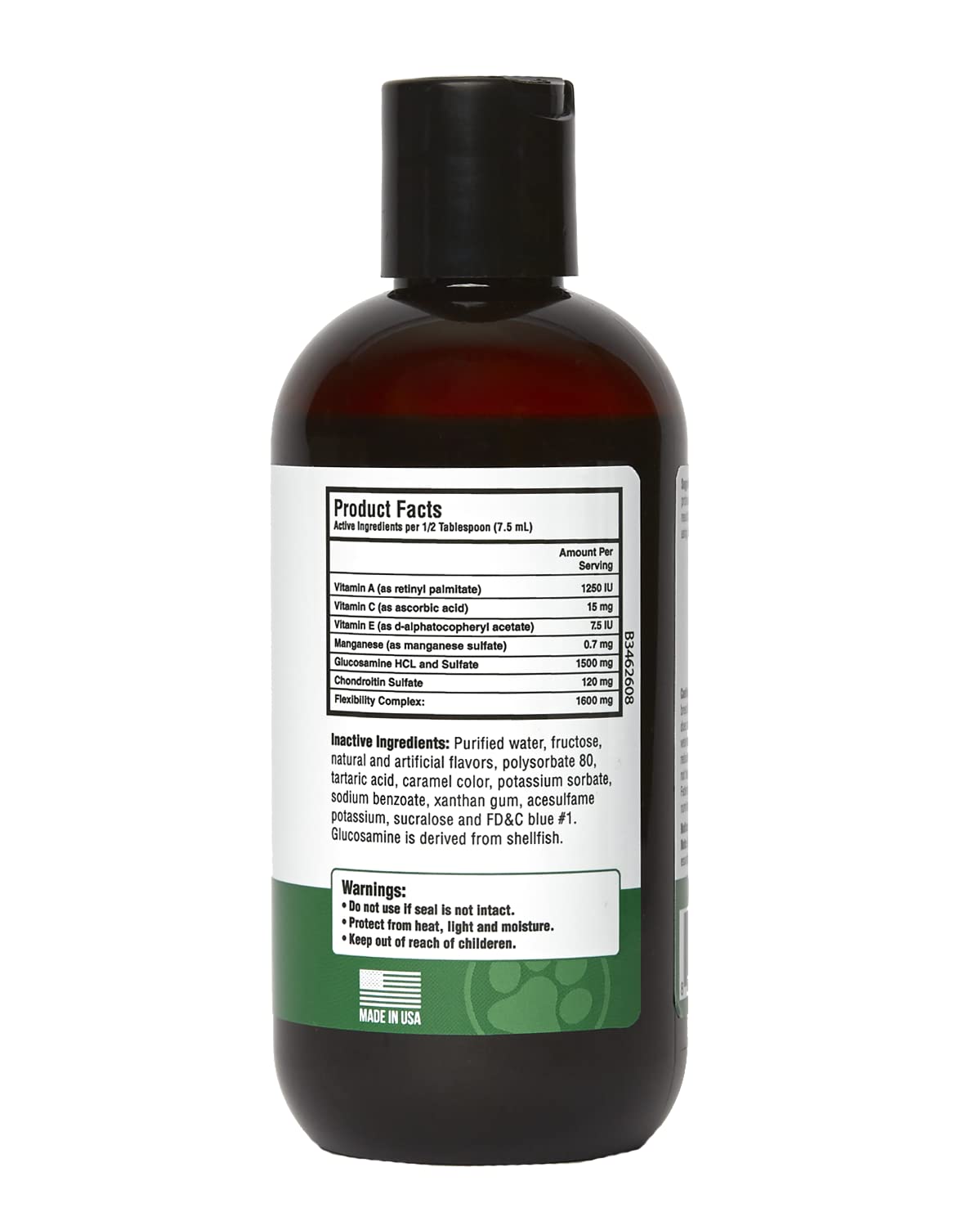 Natural Dog Hip Joint Care & Support Liquid - Pet Flexicose Supplement for Joint Health (6 Bottles) - Relieves Pain & Improves Mobility for Active & Senior Dogs