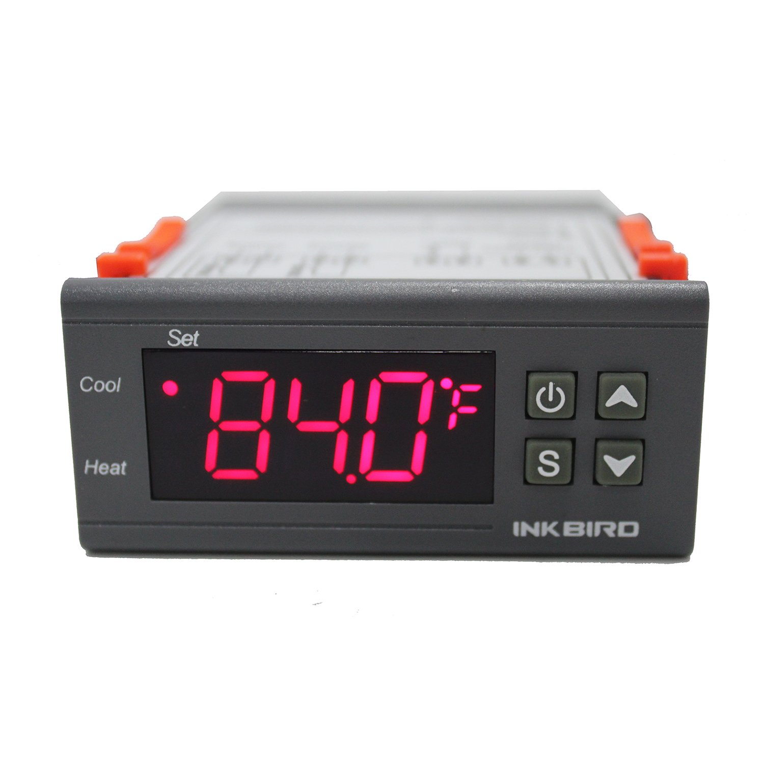Inkbird ITC-1000F Dual Stage Digital Temperature Controller - Precise Cooling & Heating Thermostat with Celsius/Fahrenheit Display for Homebrew, Aquarium, Reptile & Greenhouse Use
