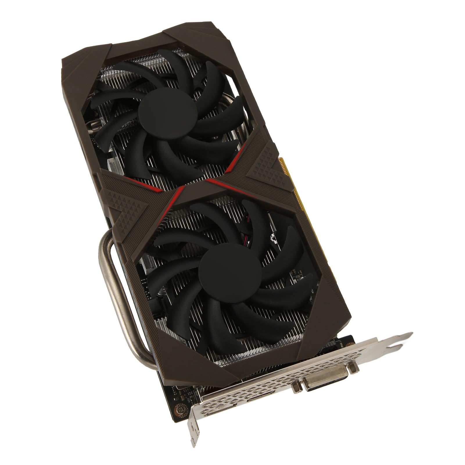 LenTLy Gaming Graphics Card - PCI Express 3.0 X16, Dual Fan Cooling, HDR Technology, 3D API Support | HD Multimedia Interface for PC Gaming & Office Work | Perfect for 4K Gaming, Video Editing & Multitasking